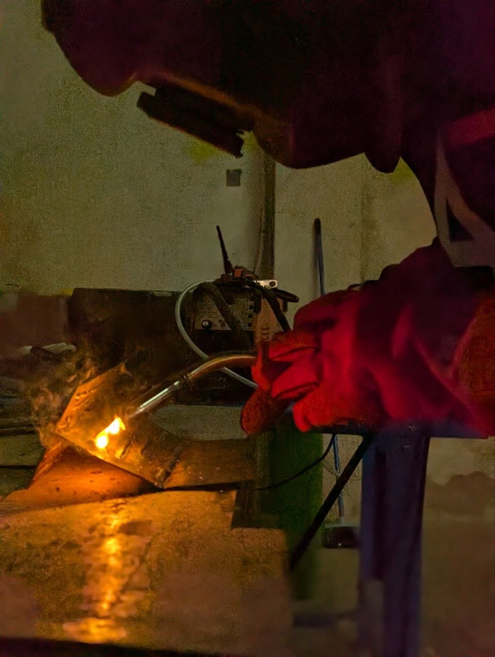 Formación básica de soldadura MAG